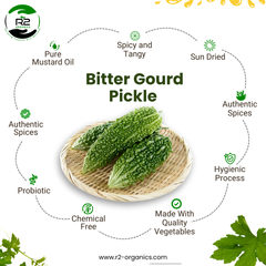 Bitter Gourd (Karela) Pickle | Premium Quality Pickles| No chemical|Quality ingredients
