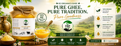 R2 Organics A2 Pure Bilona Cow Desi Ghee 500ML| A premium quality Cow Desi Ghee