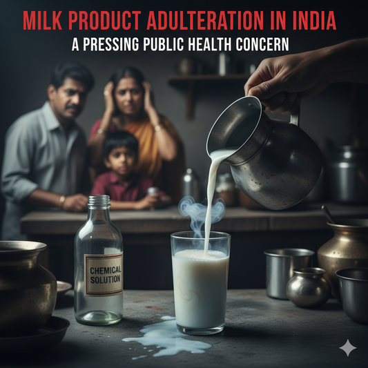 Milk Product Adulteration in India: A Pressing Public Health Concern