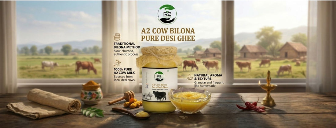 R2 Organics Cow Desi Ghee
