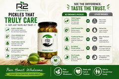 Garlic,Ginger,Green Chilli Mix Pickle | Premium Quality Pickles| No chemical|Quality ingredients